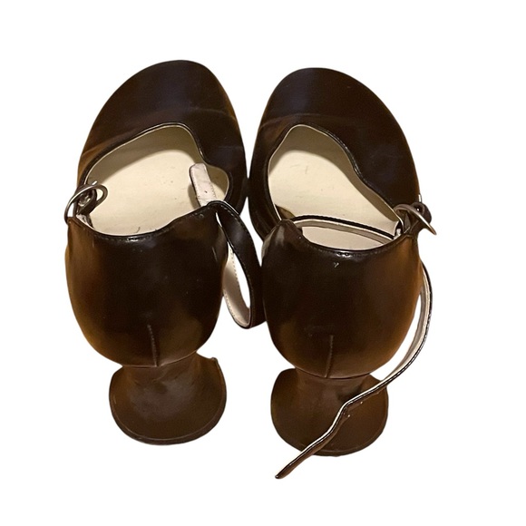 EUC Unlisted black heels with ankle strap - Picture 2 of 5